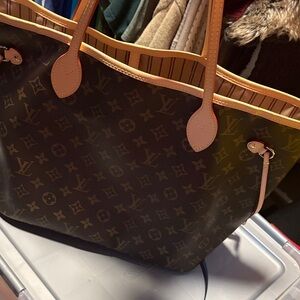 Louis Vuitton Brown Monogram Tote